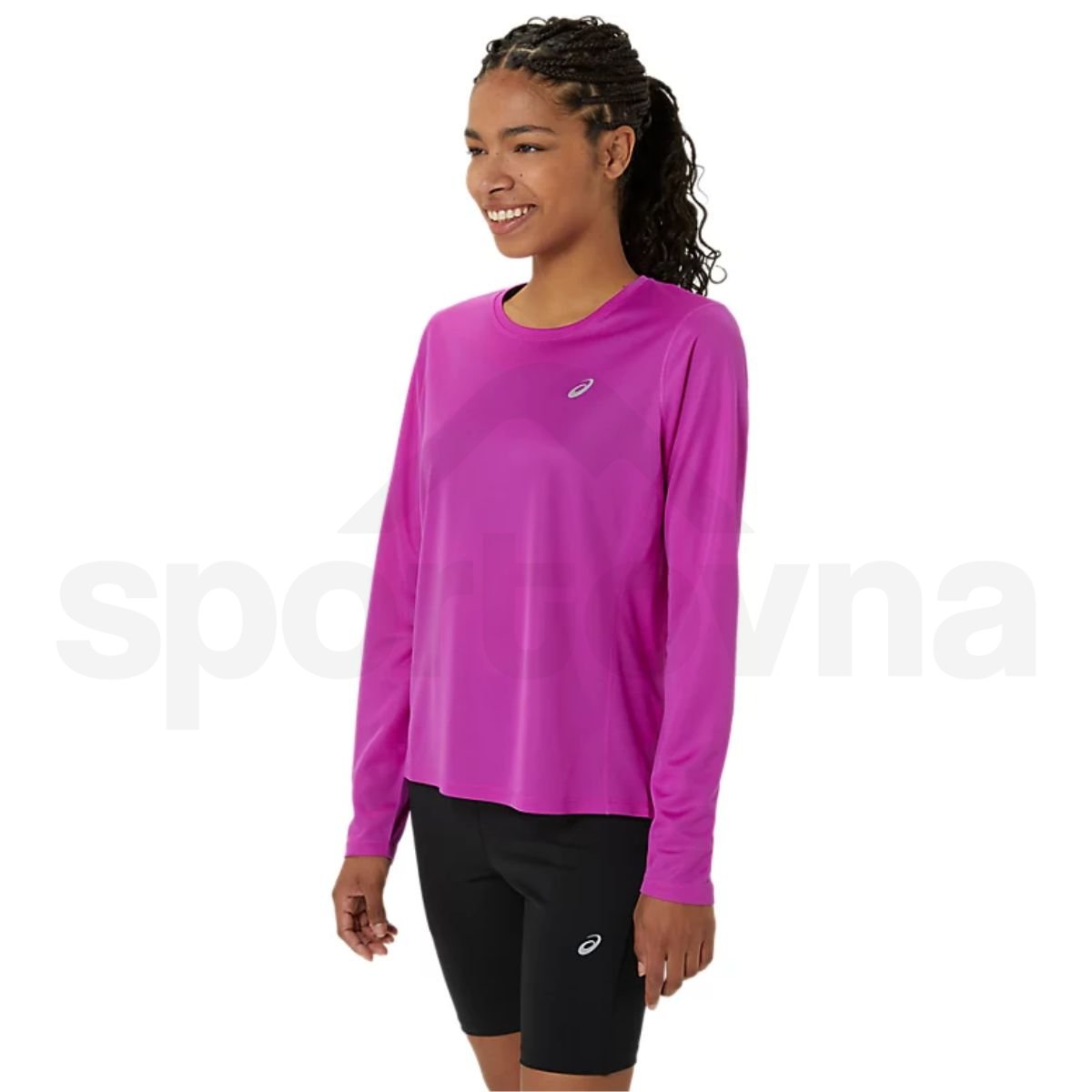 Tričko Asics Core LS Top W - fialová