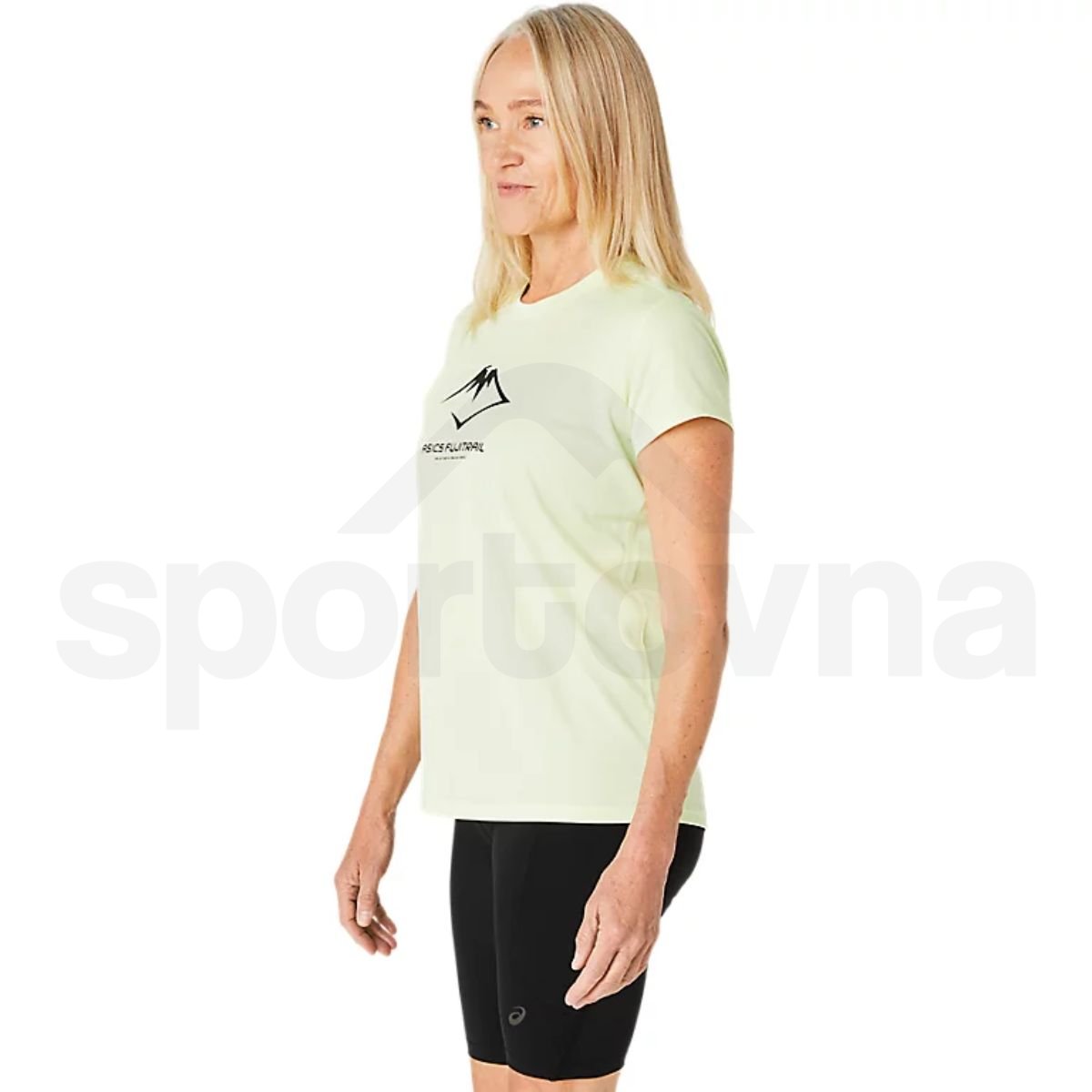 Tričko Asics Fujitrail Logo SS Top W - zelená