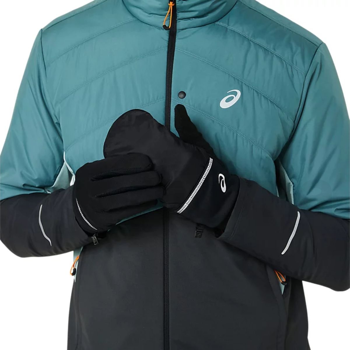 Rukavice Asics Wind-Block Running Gloves - černá