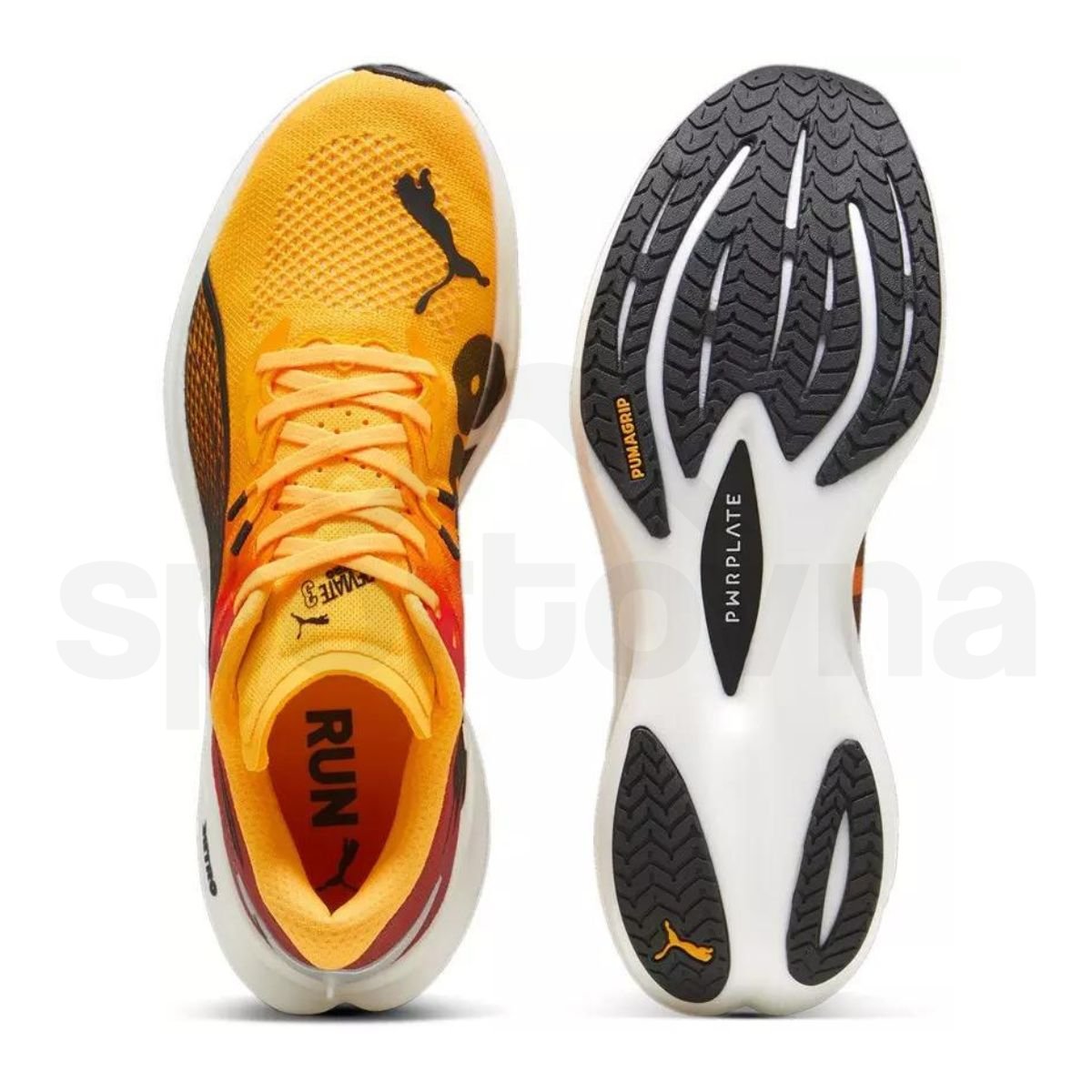 Obuv Puma Deviate Nitro 3 Fade M - oranžová