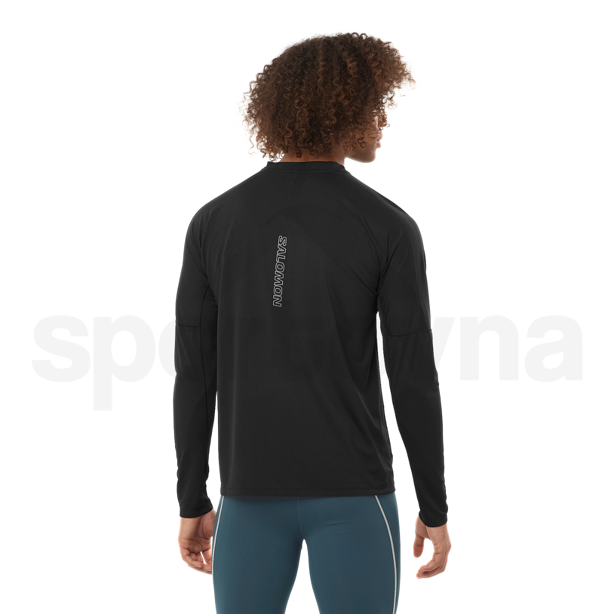 Tričko Salomon Sense Aero LS Tee M - černá