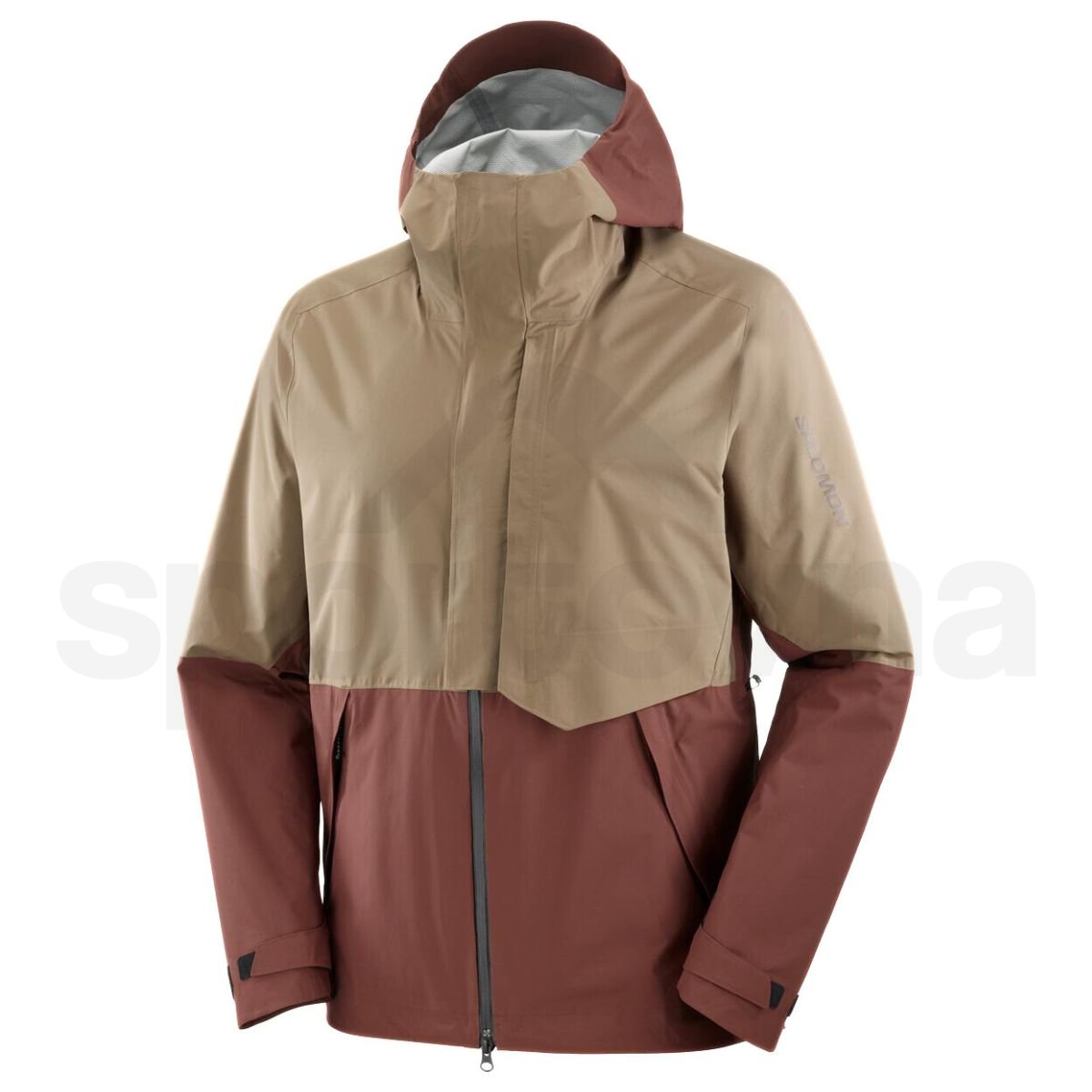 Bunda Salomon Outerpath 2.5L Pro Jkt M - hnědá