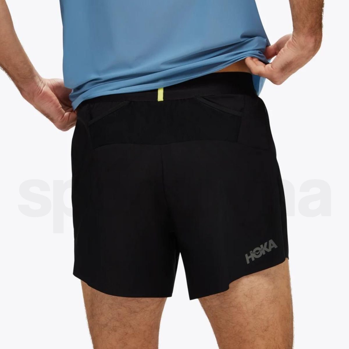 Kraťasy Hoka Glide 5'' Short 2in1 M - černá