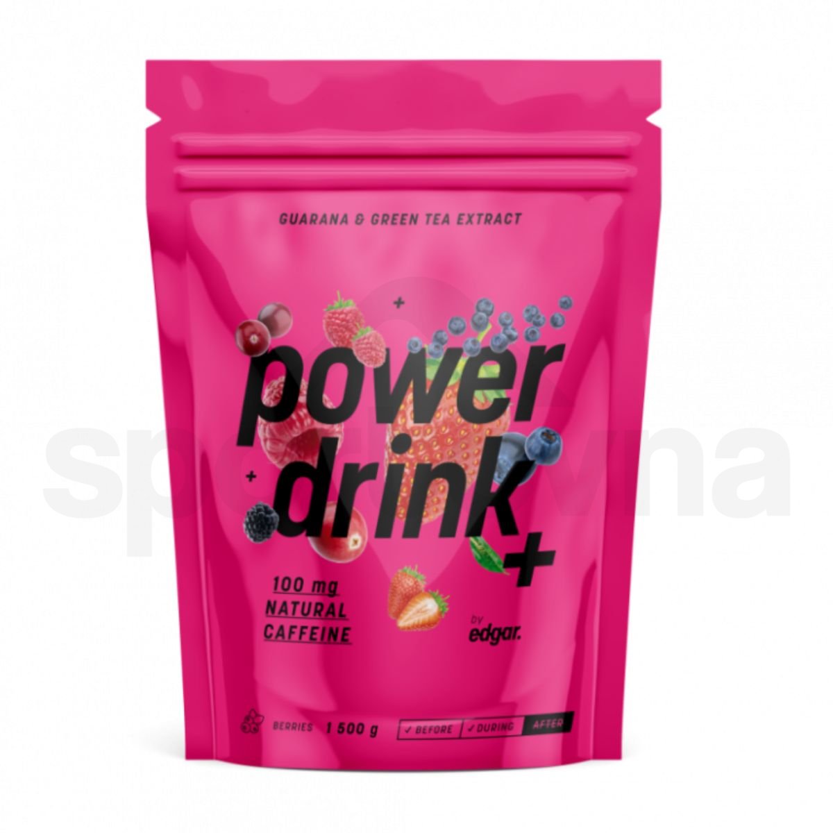 Edgar Powerdrink +, 100 g - lesní plody