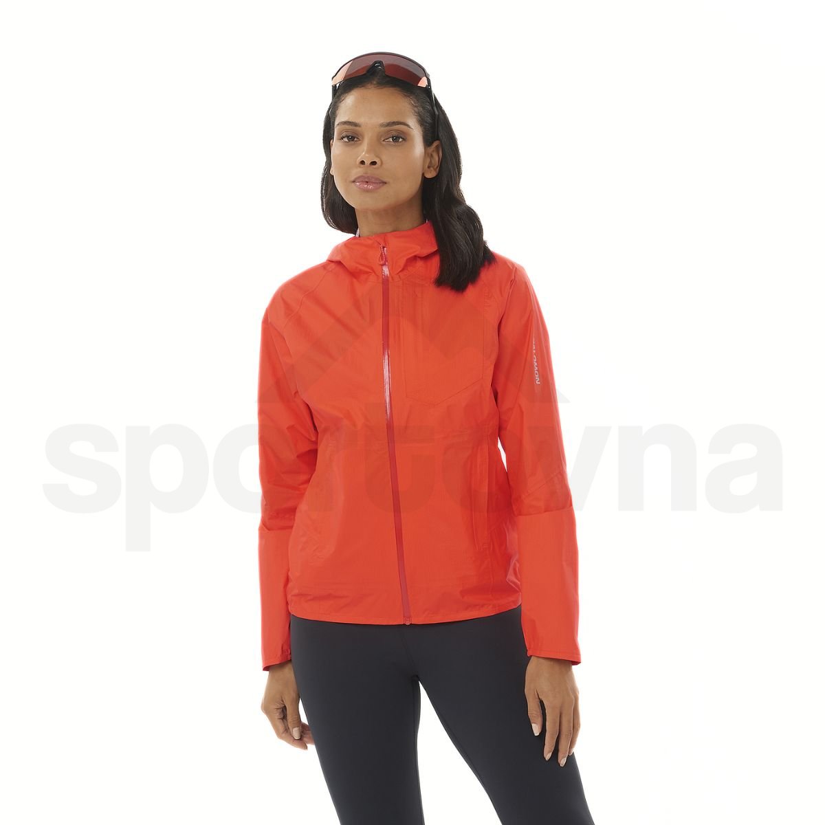 Bunda Salomon Bonatti WP Jkt W Jacket - červená