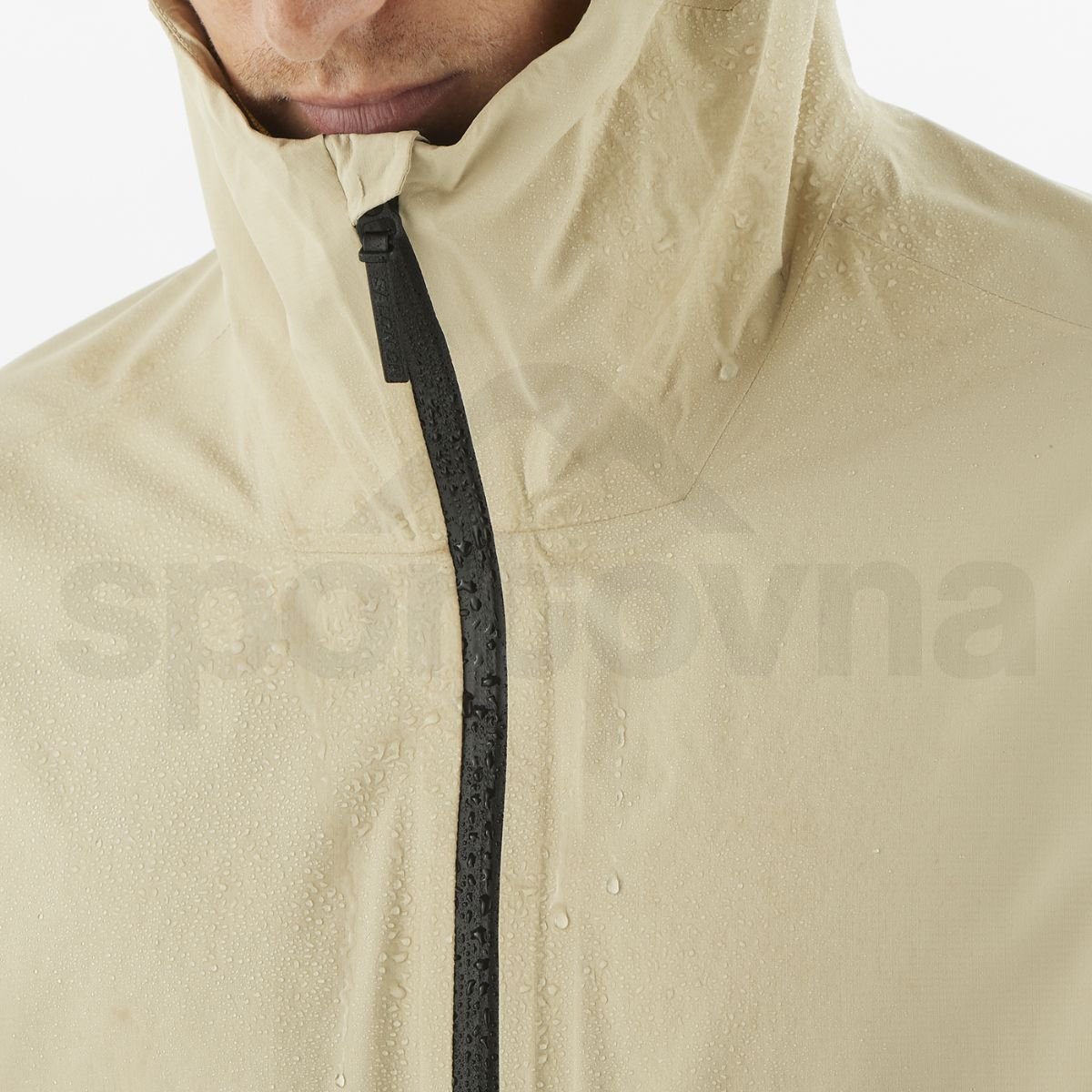 Bunda Salomon Outerpath 2.5L Jacket M - béžová