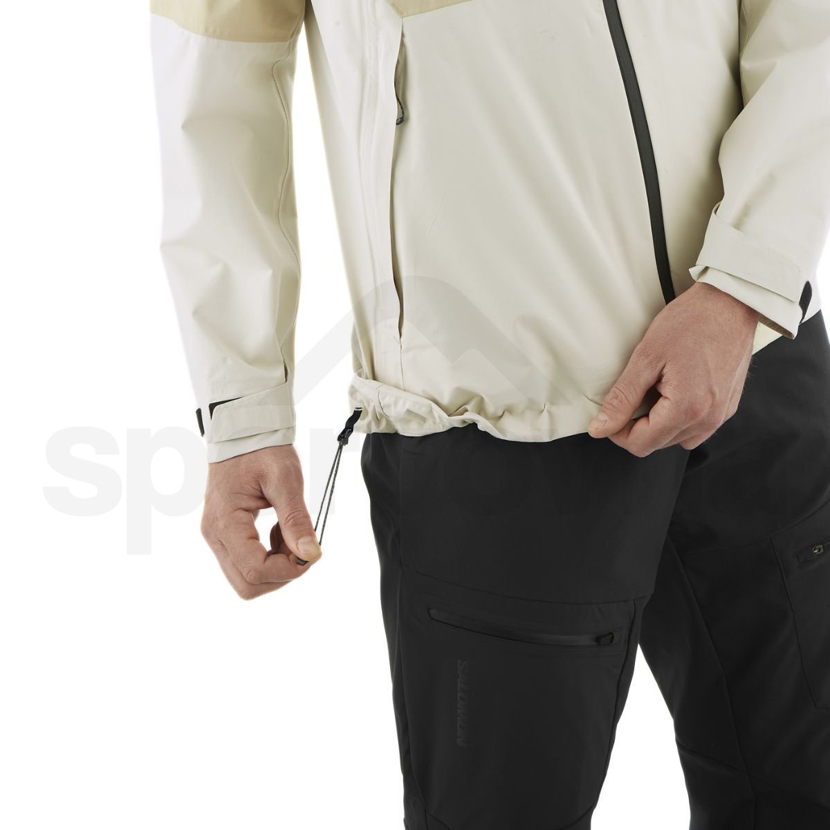 Salomon Outerpath 2.5L Jacket M - béžová