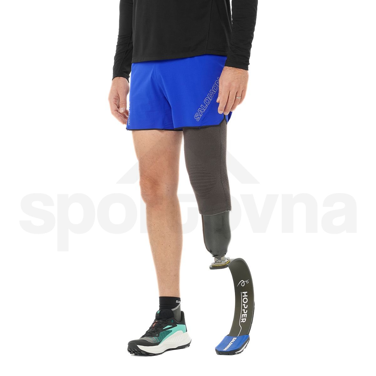 Šortky Salomon Sense Aero 5'' Shorts M - modrá