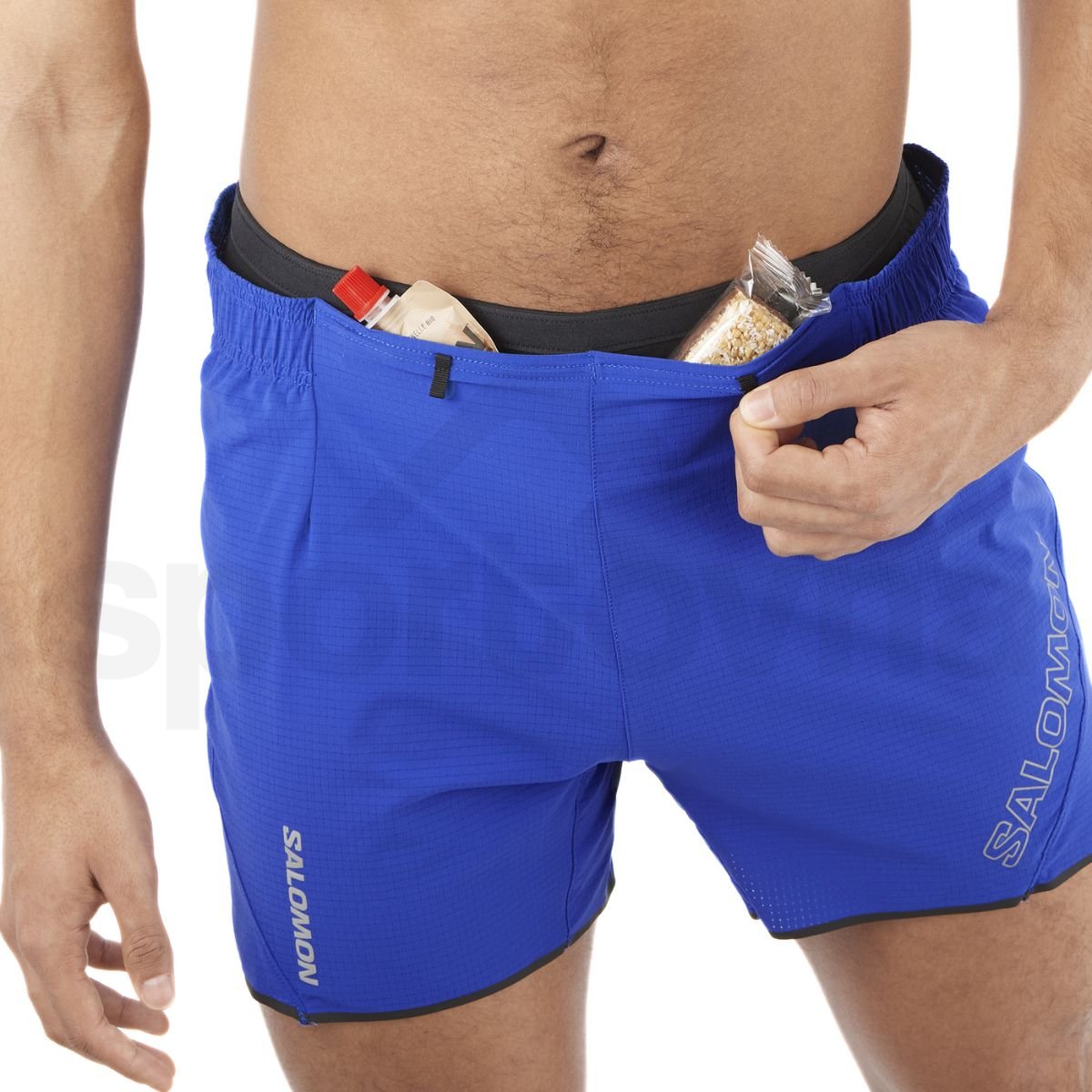 Šortky Salomon Sense Aero 5'' Shorts M - modrá