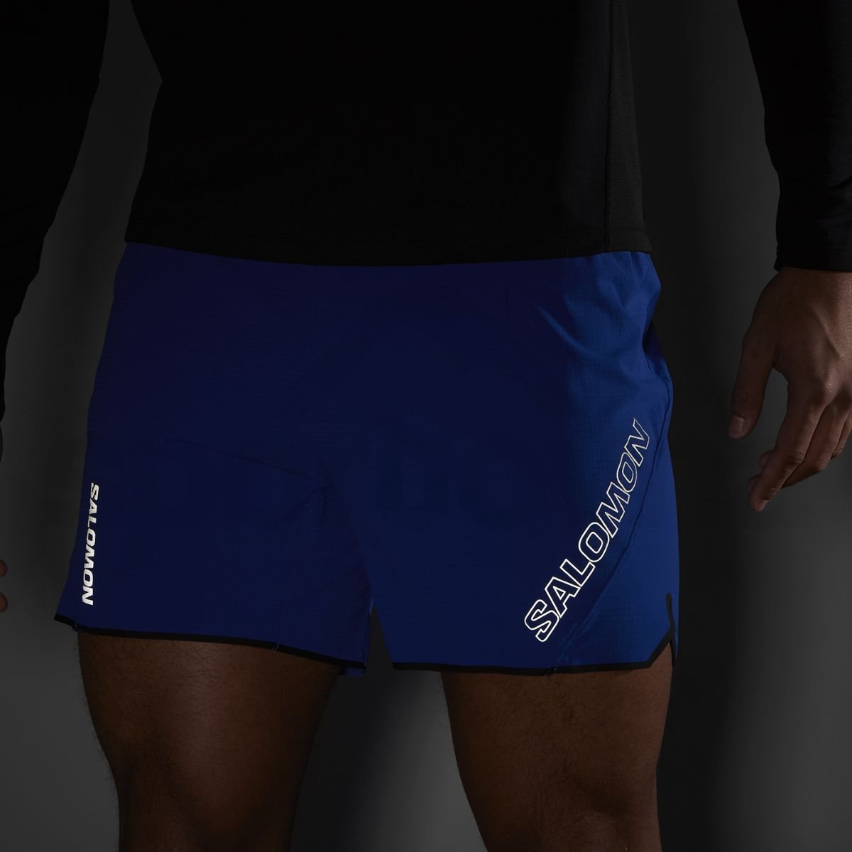 Šortky Salomon Sense Aero 5'' Shorts M - modrá