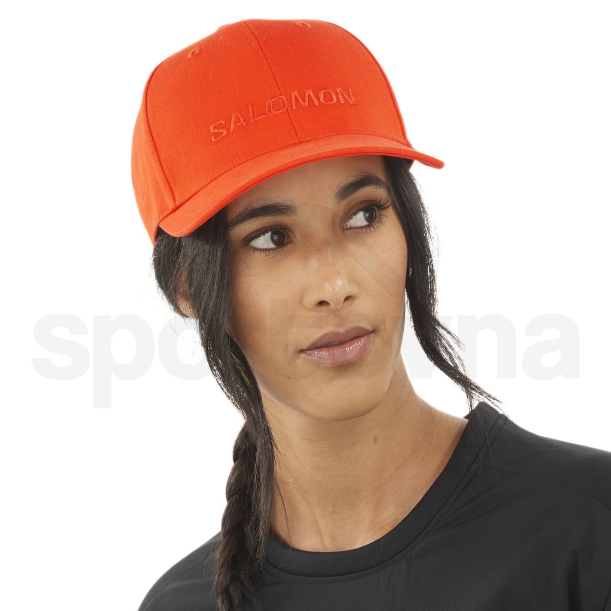 Šiltovka Salomon Logo Cap - červená