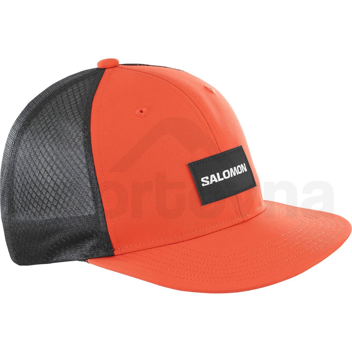 Бейсболка Salomon Trucker Flat Cap - червона