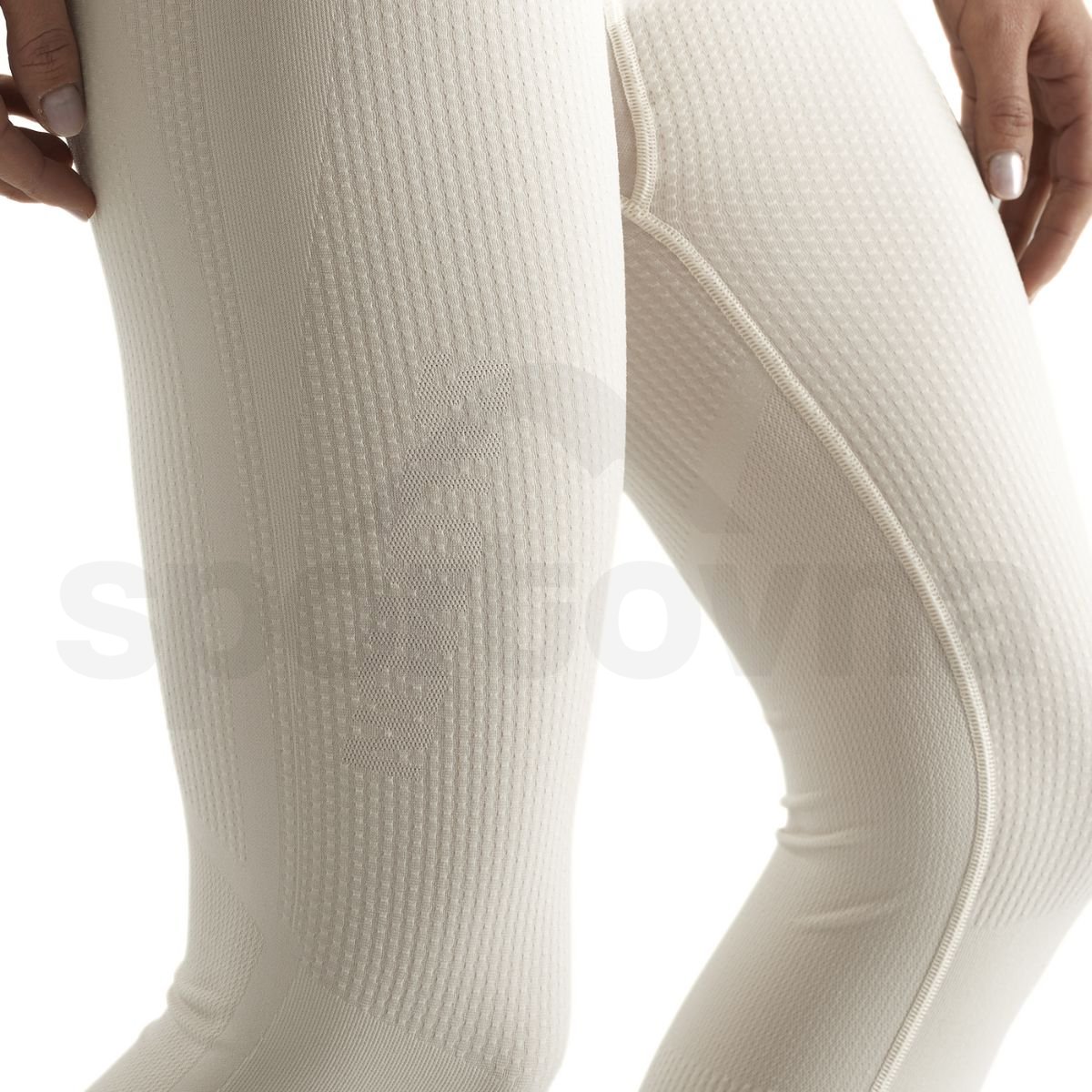 Legíny Salomon Essential Warm Seamless Tights W - béžová