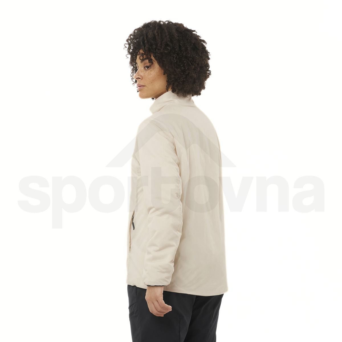 Bunda Salomon Mountain Flex Jacket W - béžová