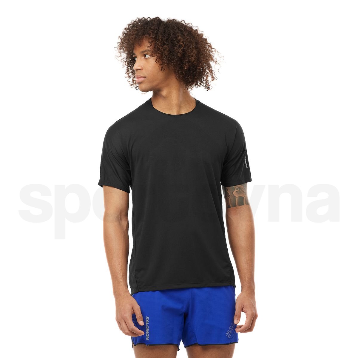 Salomon Sense Aero SS Tee M - чорний