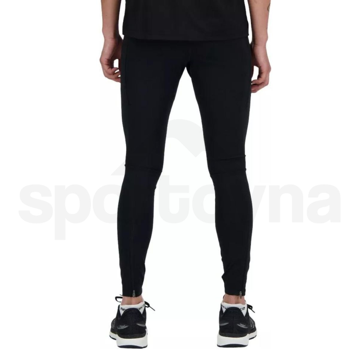 Legíny New Balance Sleek Pocket Tight M - čierna