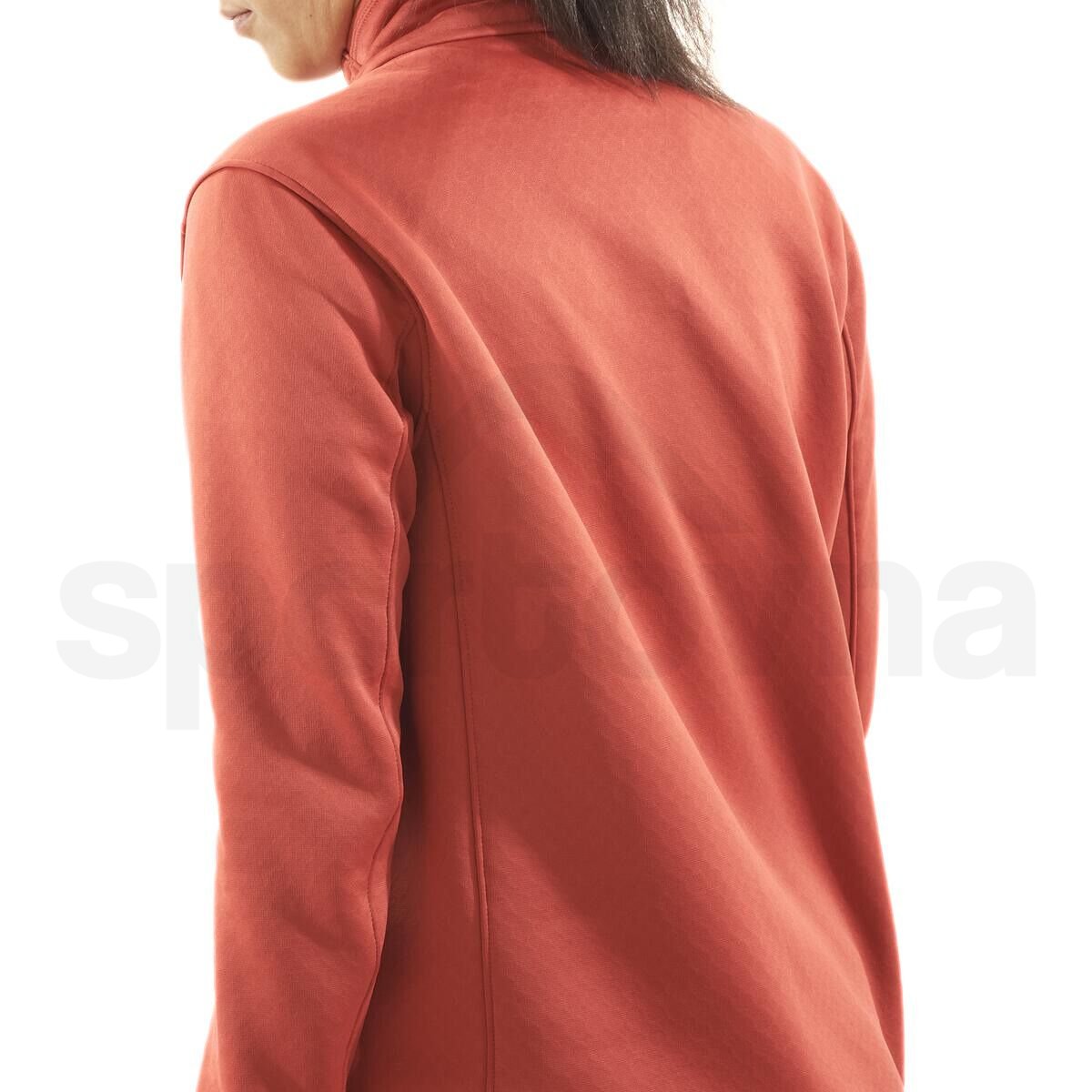 Mikina Salomon Essential Midfleece FZ W - oranžová