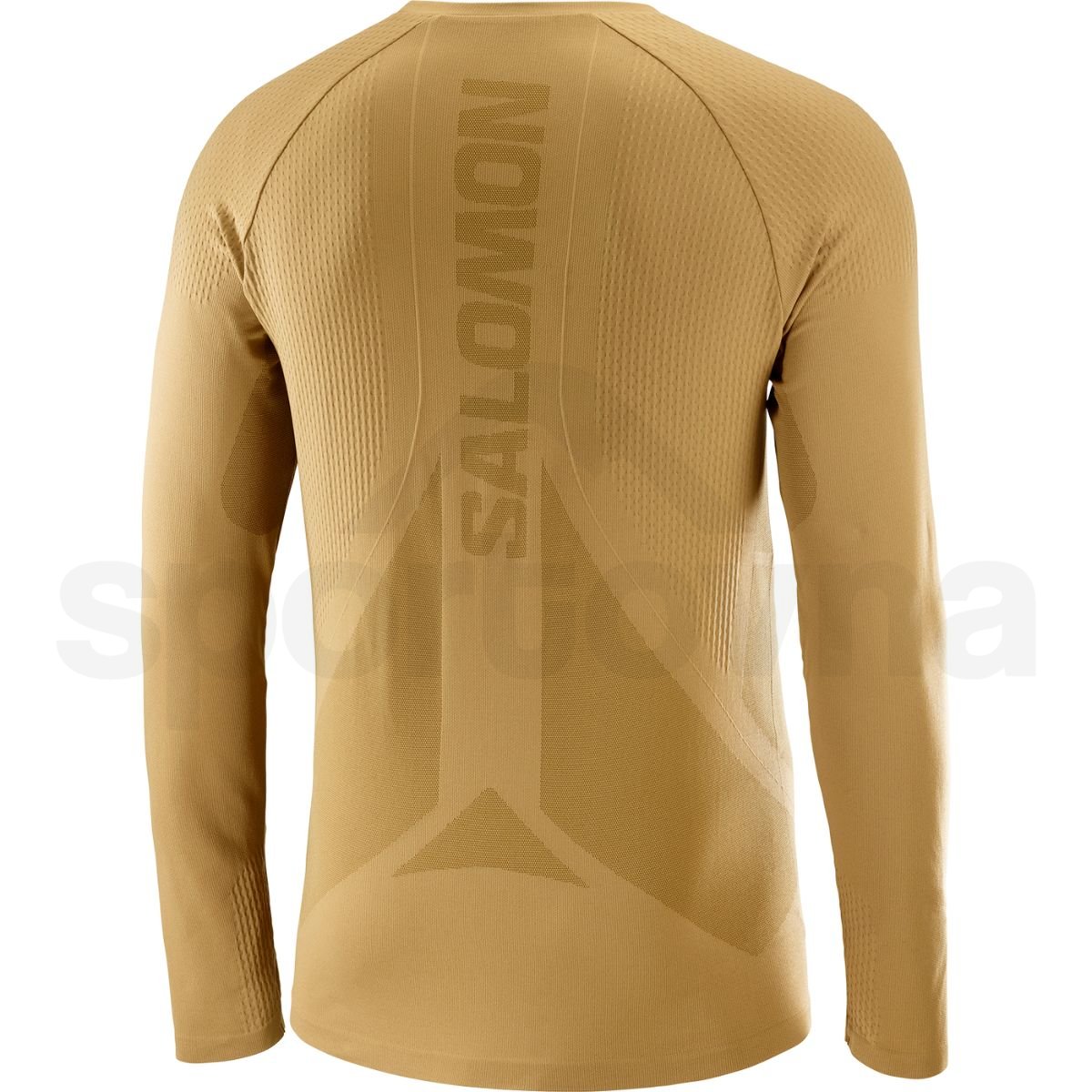 Tričko Salomon Sense Aero Seamless Tee M - hnedá