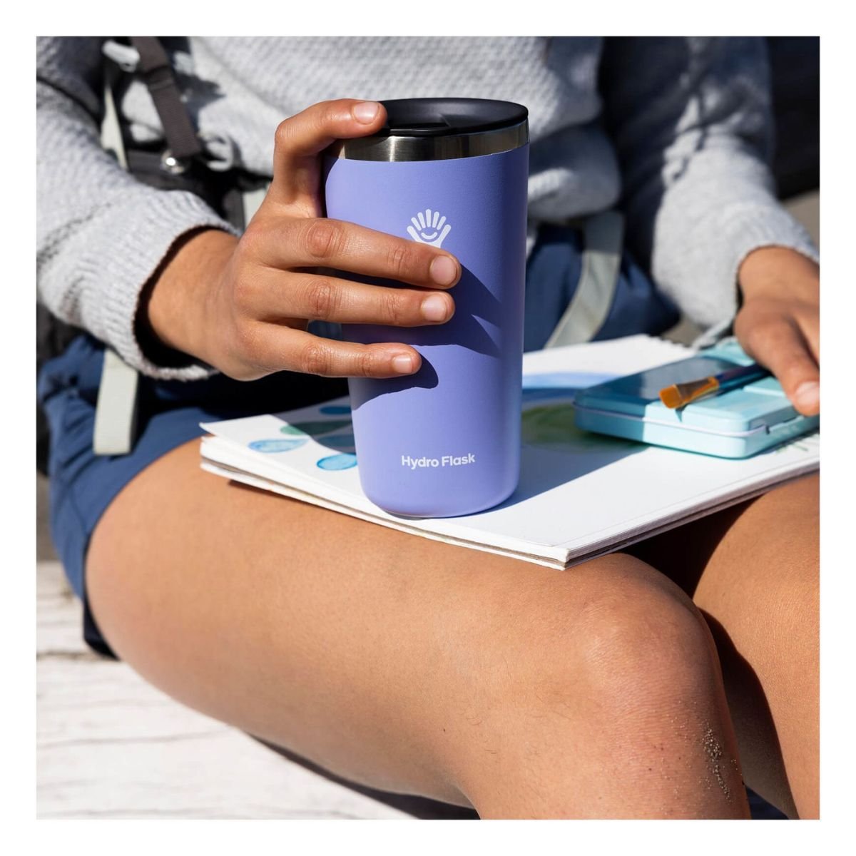 Termohrnek Hydro Flask 16 oz (473ml) All Around Tumbler - modrá