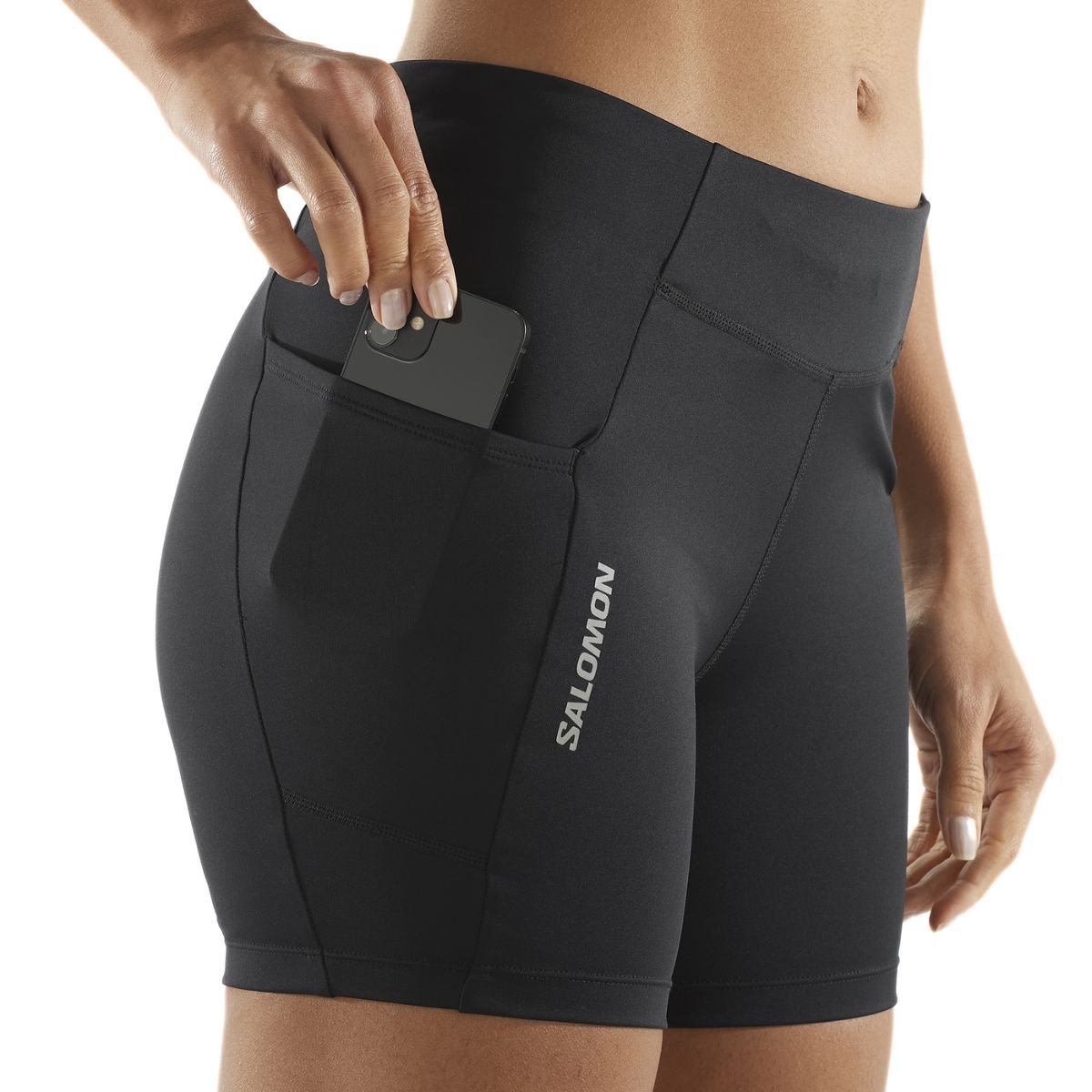 Kraťasy Salomon Cross Run Short Tights W - černá