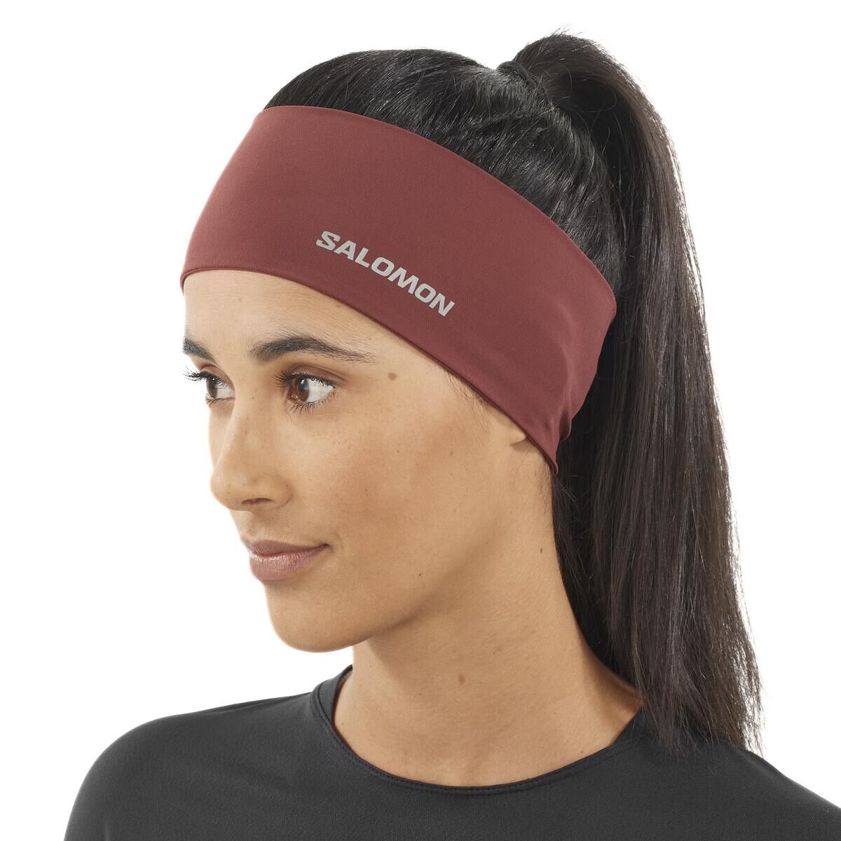 Čelenka Salomon Sense Aero Headband - hnědá