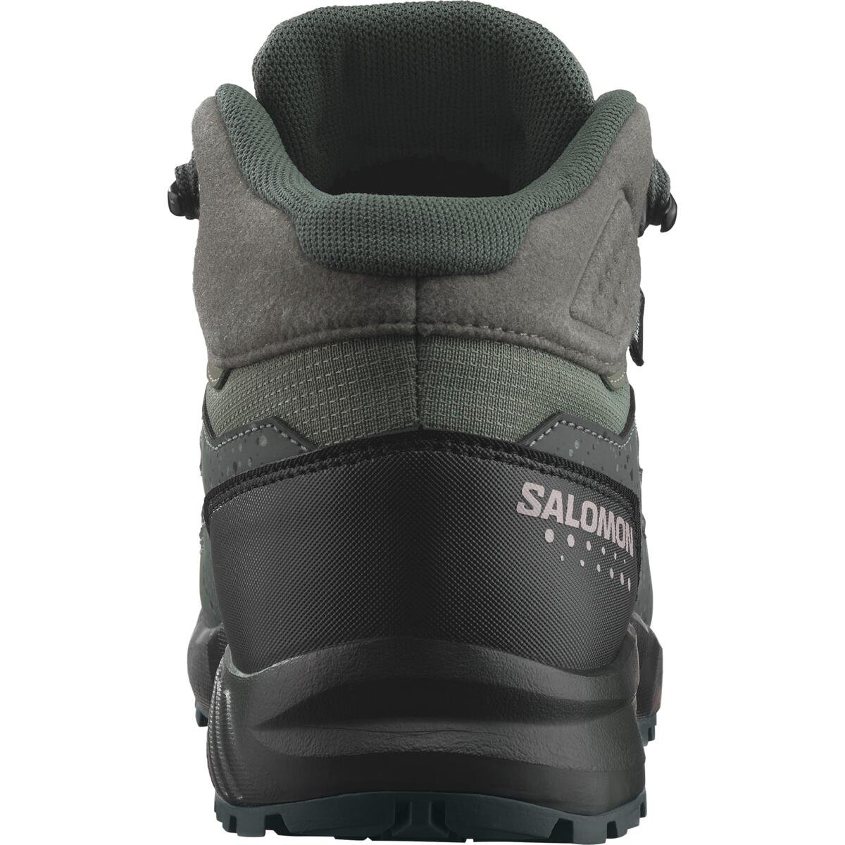 Взуття Salomon Outway Mid CSWP J - зелений