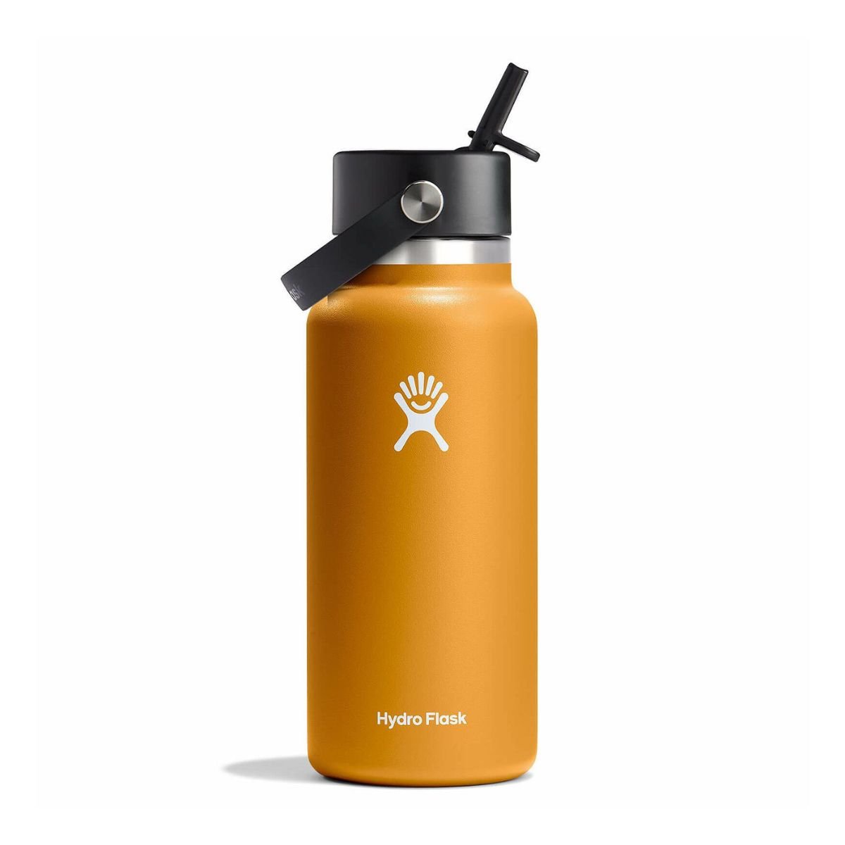 Láhev Hydro Flask 32 oz Wide Mouth with Flex Straw Cap - oranžová