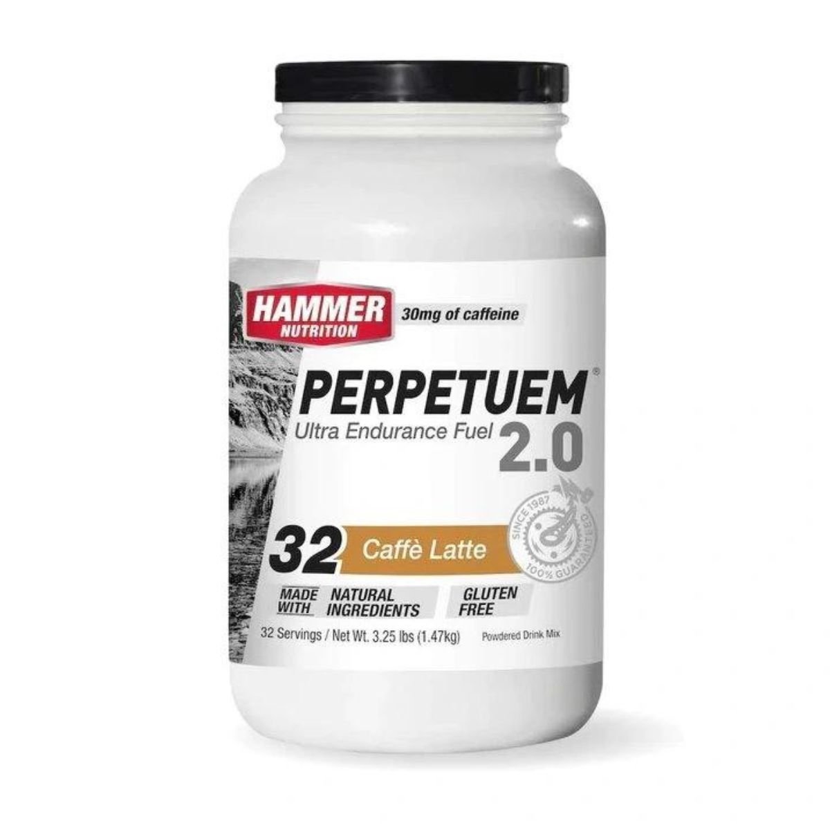 Hammer Perpetuem 2.0 Ultra Drink, 1470 g, caffe latte, 32 porcí