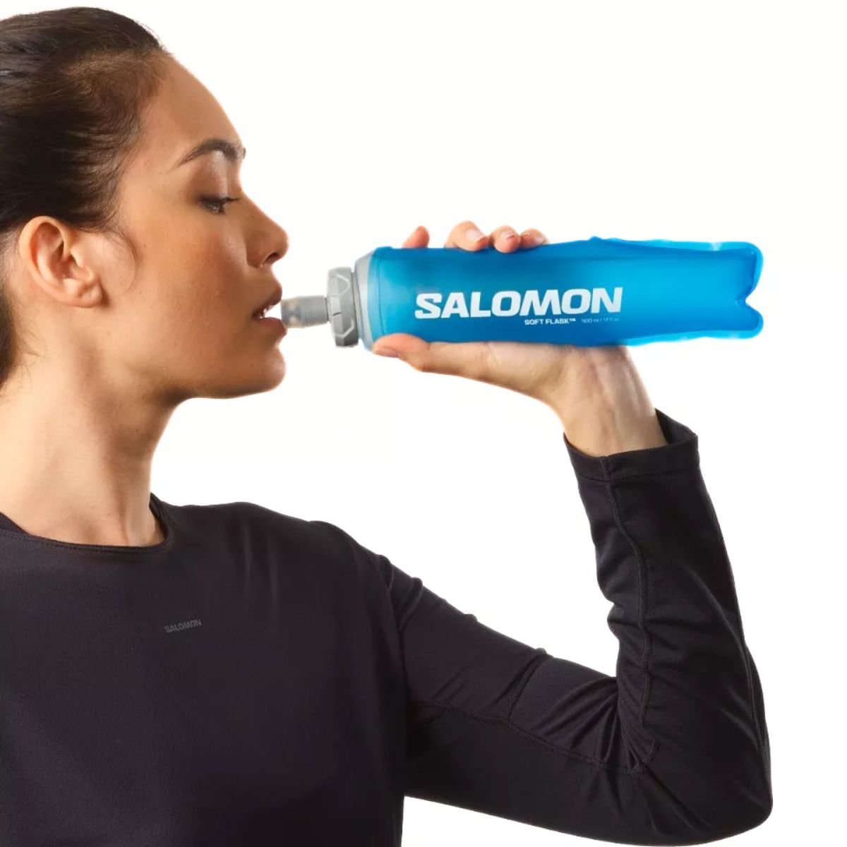 Fľaša Salomon Soft Flask 500ml 17oz Ult - modrá