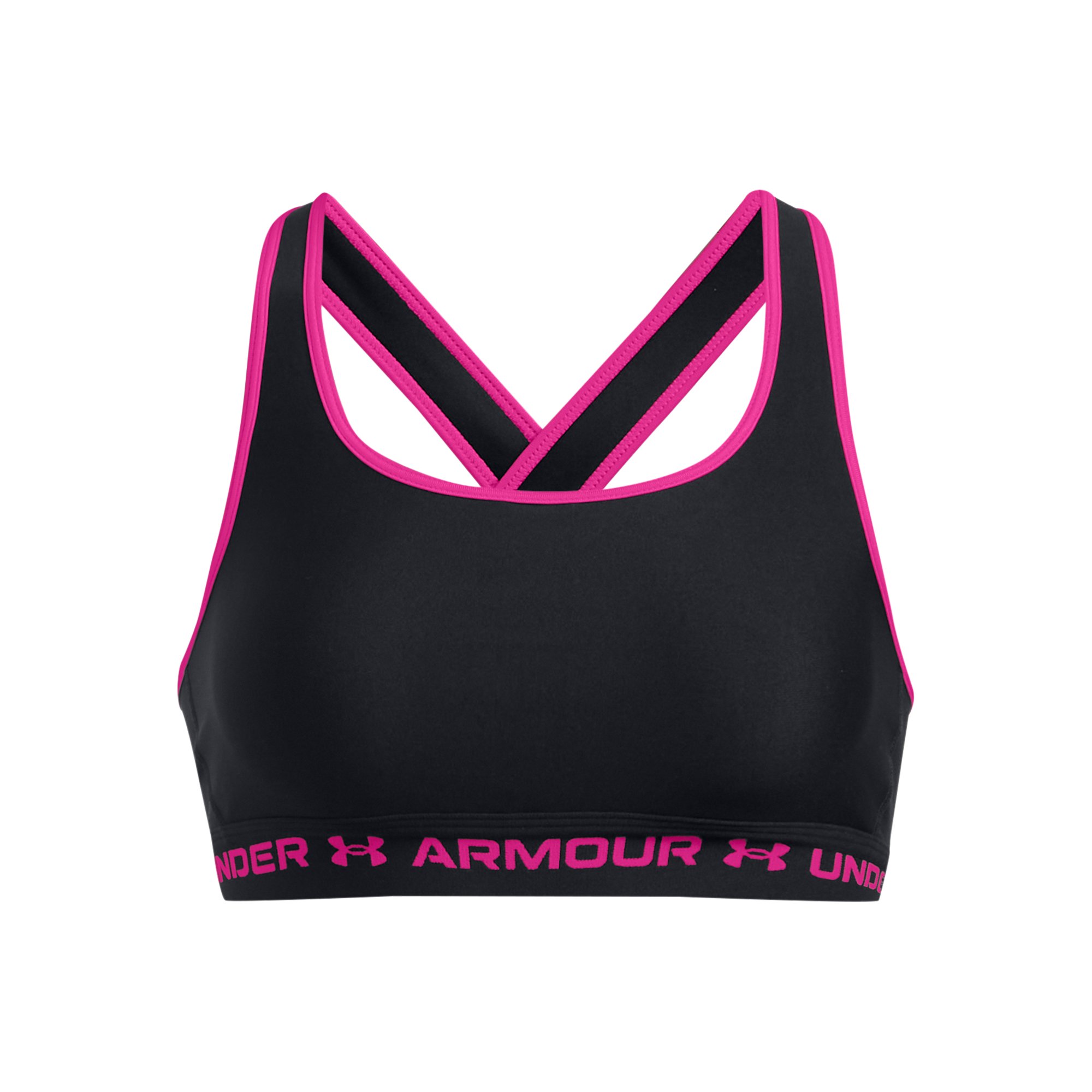 Podprsenka Under Armour Crossback Mid Bra W - černá