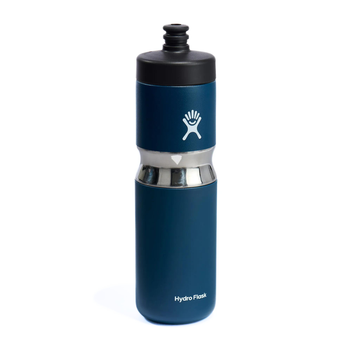 Láhev Hydro Flask 20 oz Wide Mouth Insulated Sport Bottle - modrá