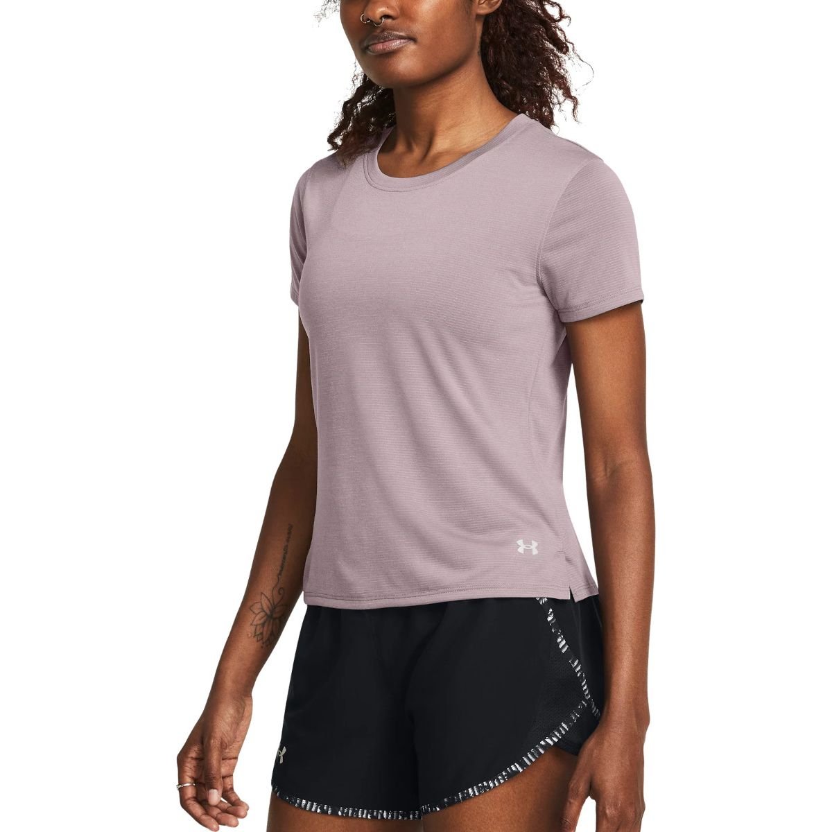 Tričko Under Armour Launch Shortsleeve W - šedá