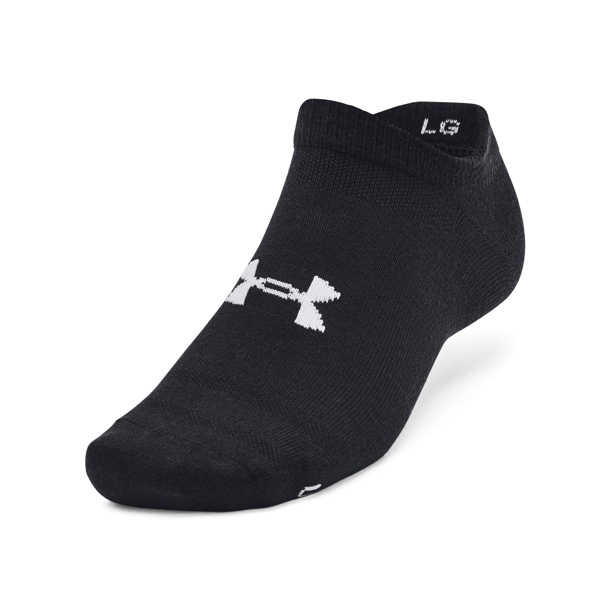 Ponožky Under Armour Essential No Show 6pk - černá/šedá