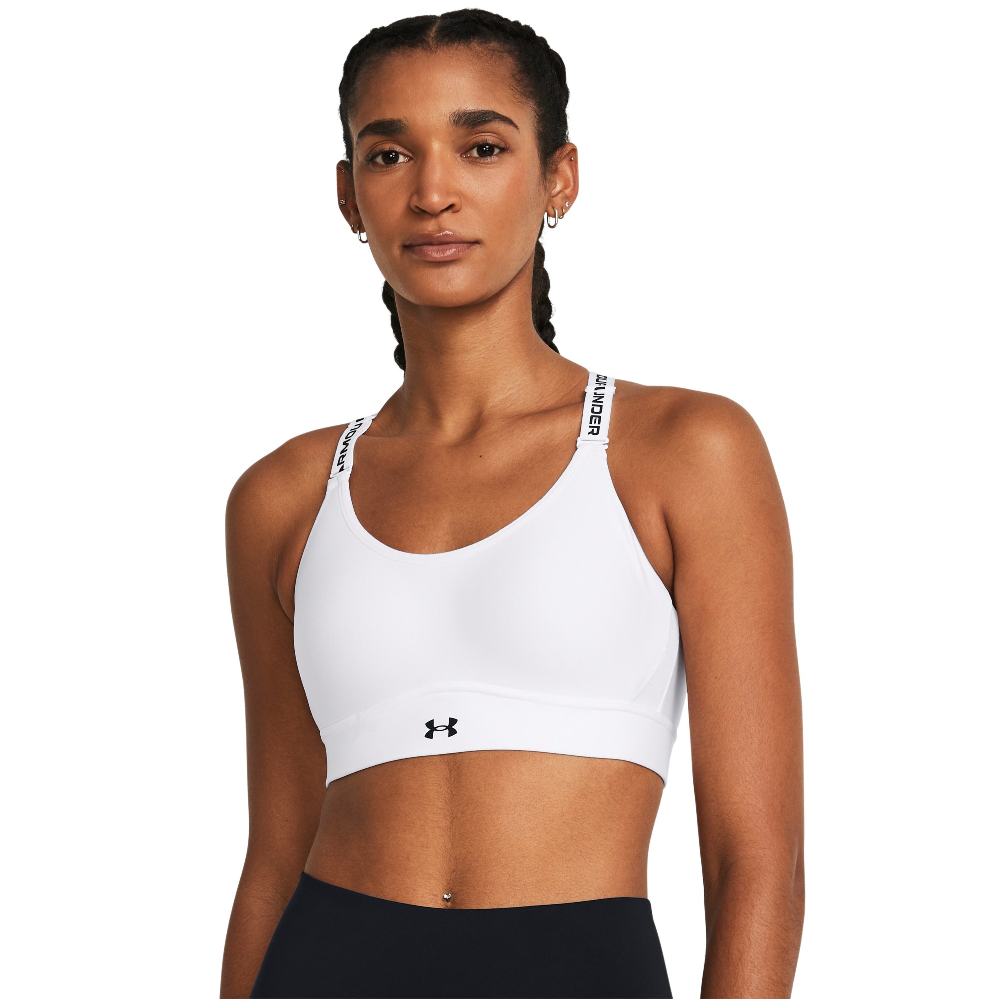 Podprsenka Under Armour Infinity Mid 2.0 Bra W - biela