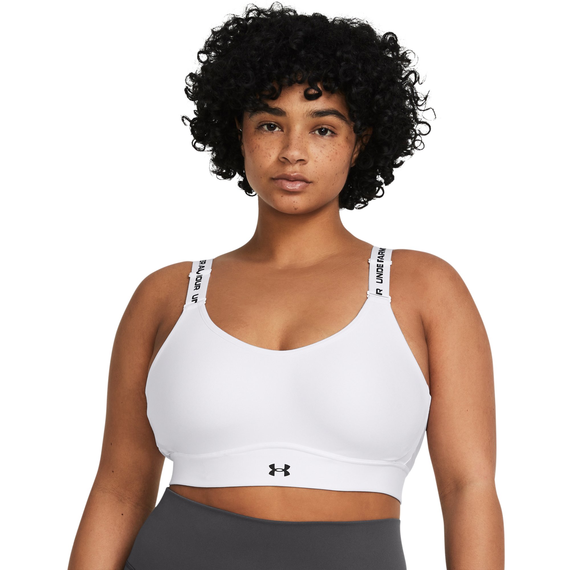 Podprsenka Under Armour Infinity Mid 2.0 Bra W - biela