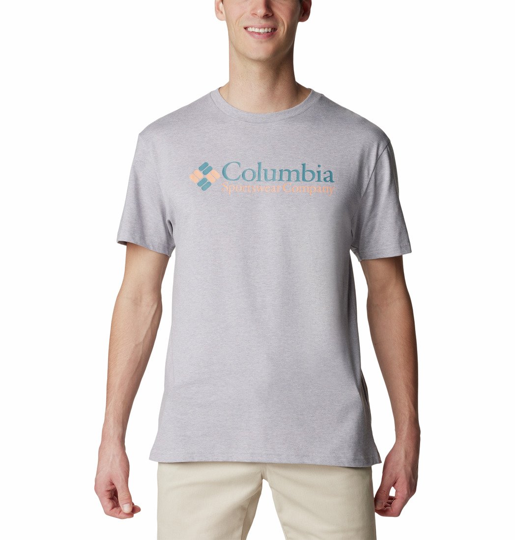 Tričko Columbia CSC Basic Logo™ Short Sleeve M - sivá