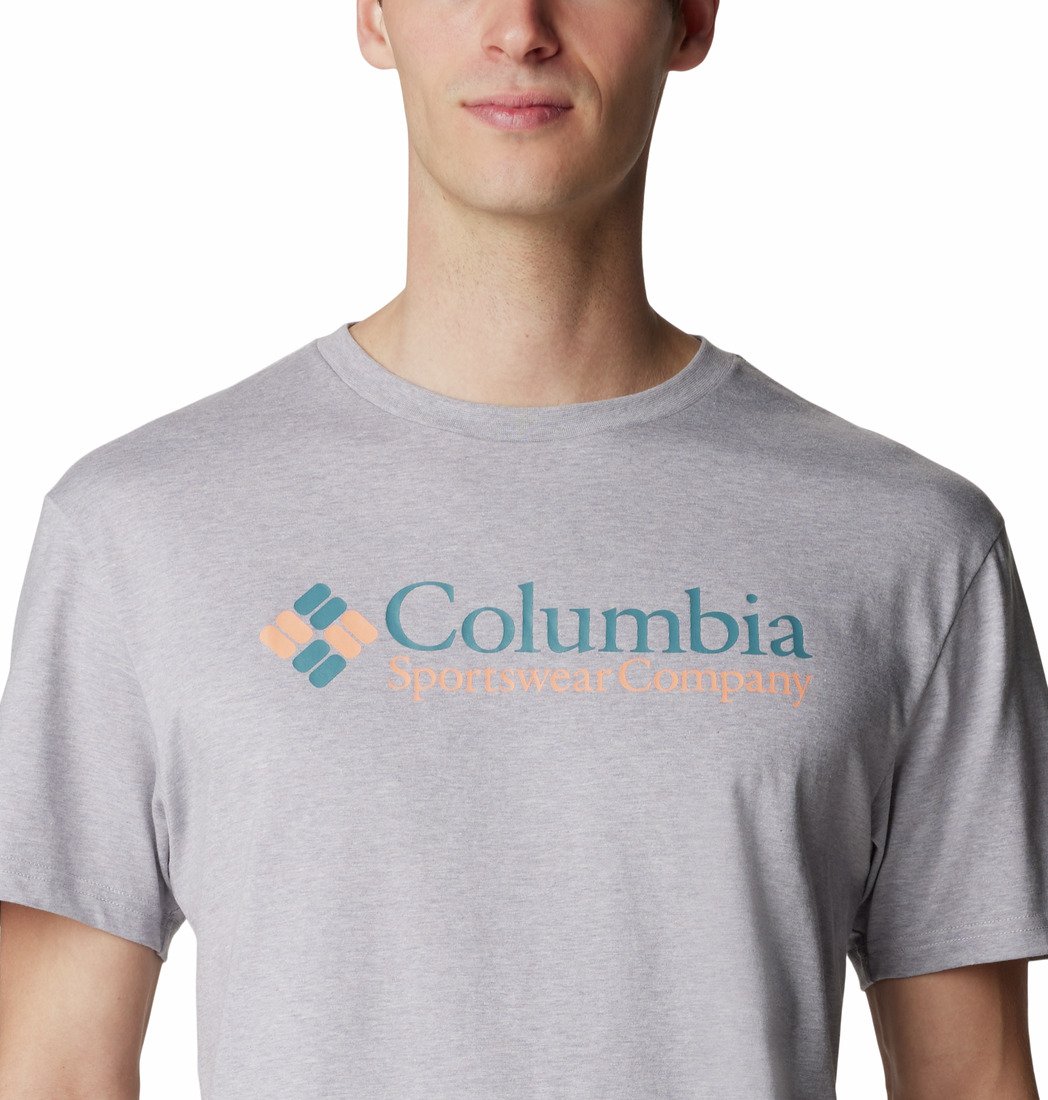 Футболка Columbia CSC Basic Logo™ з коротким рукавом M - сіра