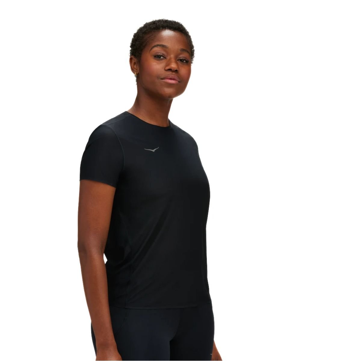 Tričko Hoka Airolite Run Short Sleeve W - černá