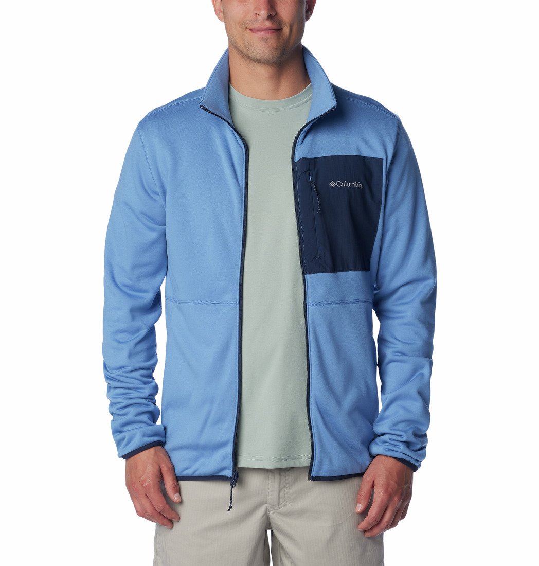 Mikina Columbia Hike™ Full Zip M - modrá