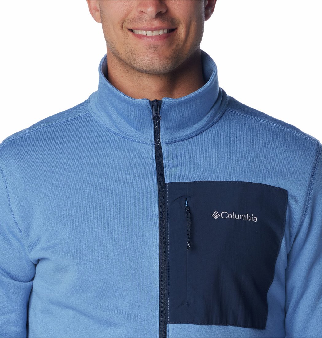 Mikina Columbia Hike™ Full Zip M - modrá