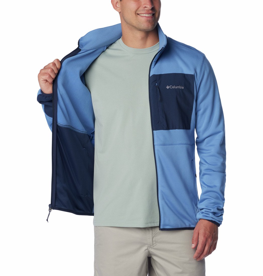 Mikina Columbia Hike™ Full Zip M - modrá