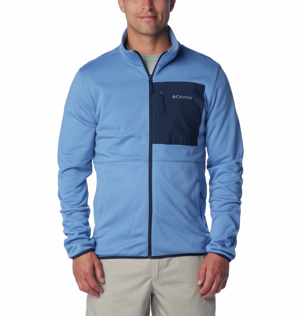 Mikina Columbia Hike™ Full Zip M - modrá