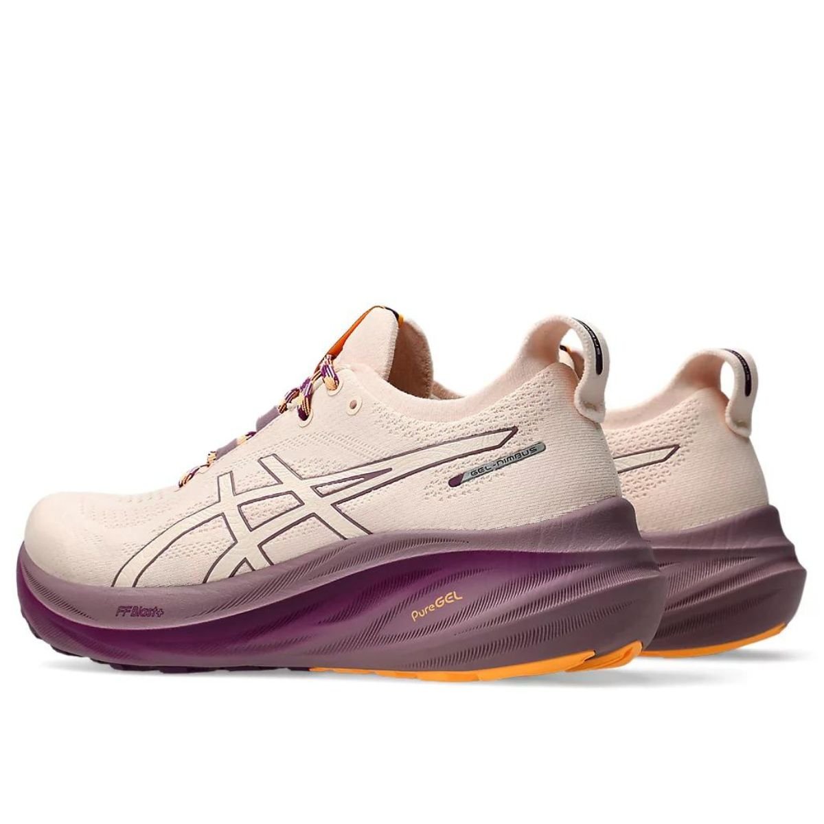 Obuv Asics Gel-Nimbus 26 TR W - béžová/fialová