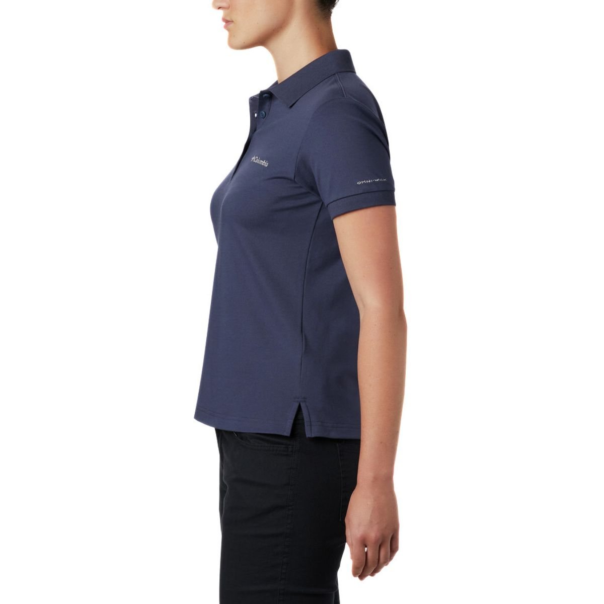 Поло Columbia Lakeside Trail™ Solid Pique Polo W - синій