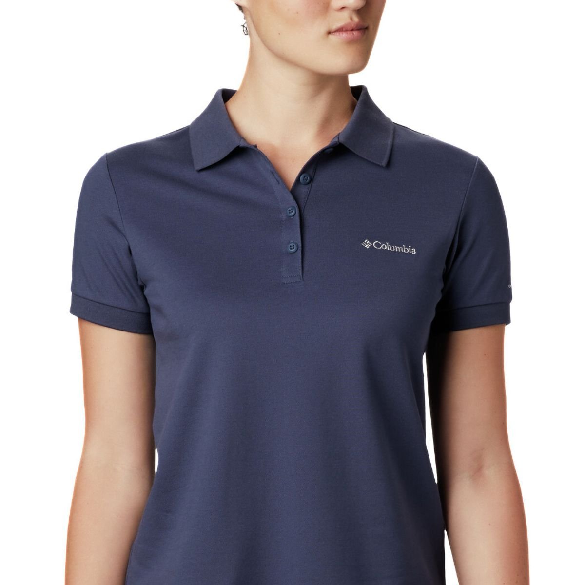 Поло Columbia Lakeside Trail™ Solid Pique Polo W - синій