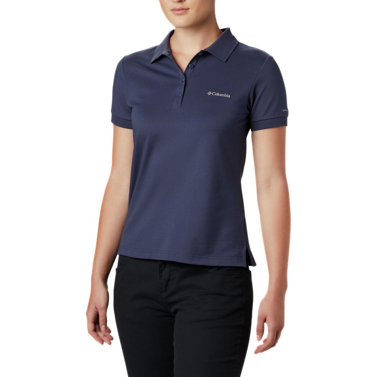 Поло Columbia Lakeside Trail™ Solid Pique Polo W - синій