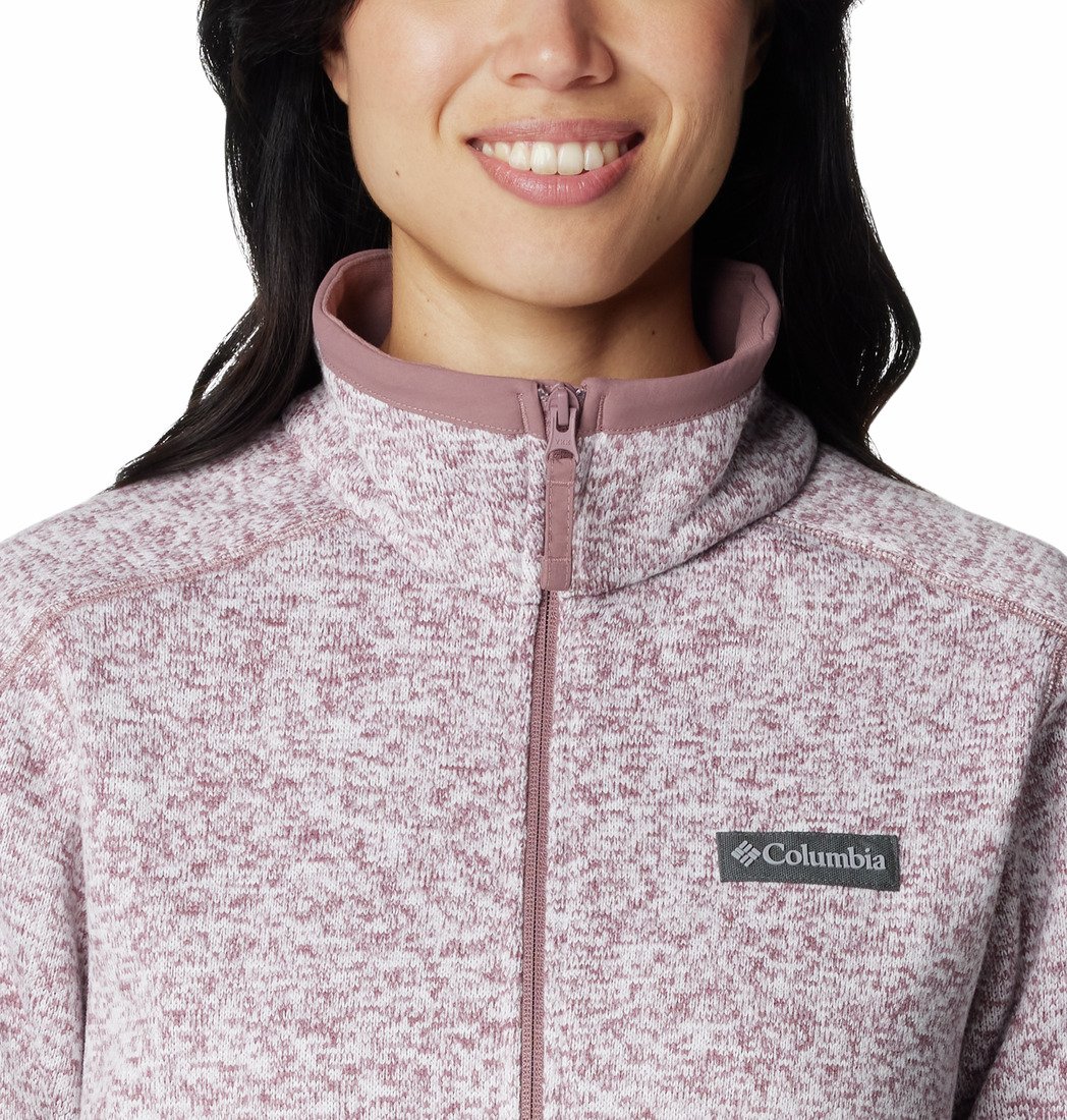 Mikina Columbia Sweater Weather™ Full Zip W - fialová