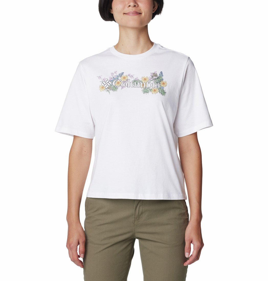 Tričko Columbia North Cascades™ Relaxed Tee W - biela