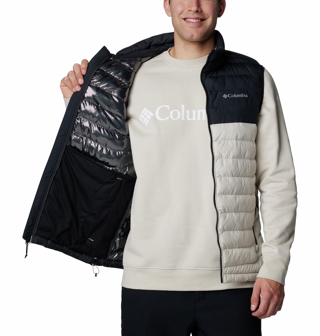 Vesta Columbia Powder Lite™ II Vest M - sivá/čierna