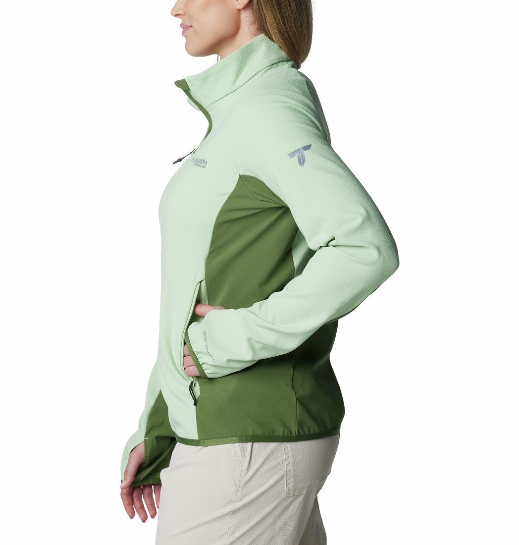 Mikina Columbia Spectre Ridge™ Full Zip Tech Fleece W - zelená